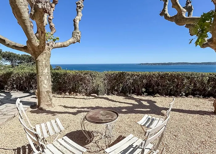 Detente Provencale Avec Vue Semesterbostad Sainte-Maxime
