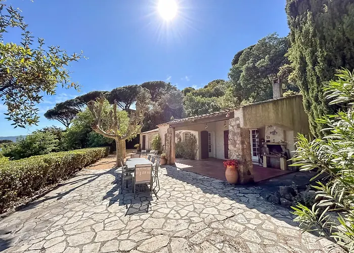 Detente Provencale Avec Vue Semesterbostad Sainte-Maxime